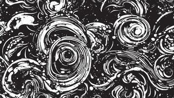 Black Grunge Effect on White Background for Textural Backgrounds vector