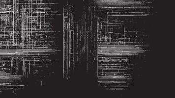 White Background with Black Grunge Texture for Artistic Overlays vector