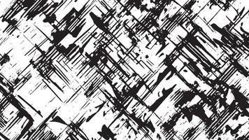High-Resolution Black Grunge Style Art Overlay Texture for Backgrounds vector