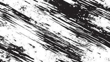 High-Resolution Black Grunge Style Art Overlay Texture for Backgrounds vector