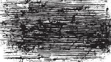 Black Monochrome Grunge Style Art Overlay Texture for Background vector