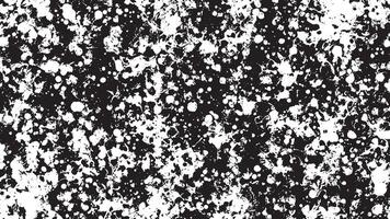 Black Monochrome Grunge Style Art Overlay Texture for Background vector