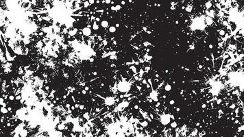Black Monochrome Grunge Style Art Overlay Texture for Background vector