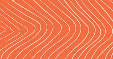 Salmon fillet line pattern texture background vector