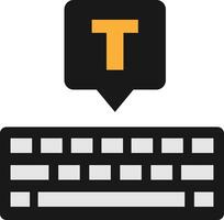 Typing Keyboard Computer vector