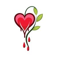 Beautiful Flower Minimalist Floral Illustration vector
