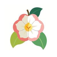 Beautiful Flower Minimalist Floral Illustration vector