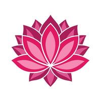 Beautiful Flower Minimalist Floral Illustration vector