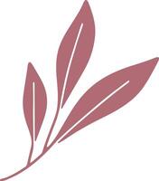 Leaf paln icon Trendy clipart vector