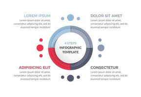 Circle Infographics - Three Elements vector