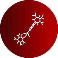 Nerve Line Button Icon vector