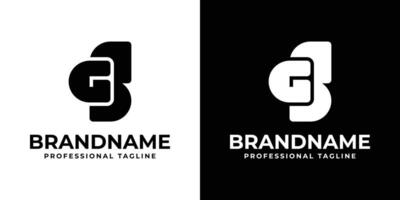 Letters GS Monogram Logo, suitable for any business with GS or SG initials vector