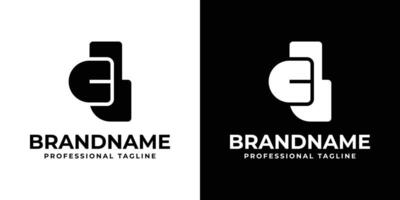 Letters CL Monogram Logo, suitable for any business with CL or LC initials vector