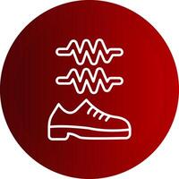 Rhythm Line Button Icon vector