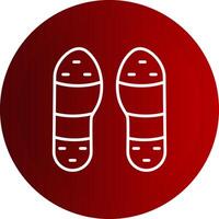 Claque Tap Line Button Icon vector