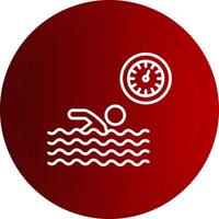 Best Time Line Button Icon vector
