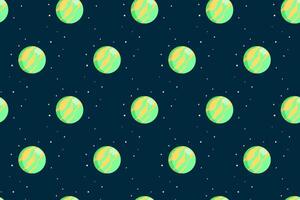 Outer space seamless pattern background vector