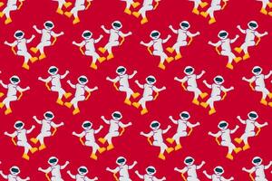 Outer space seamless pattern background vector