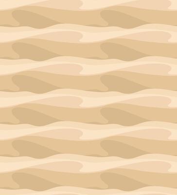 Pattern illustration in graphic style of desert dunes. Art for wallpapers, decoration, prints on fabrics, gift paper and etc...