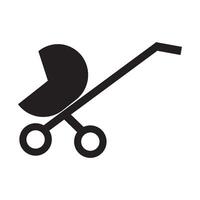 baby carriage icon illustration design template vector