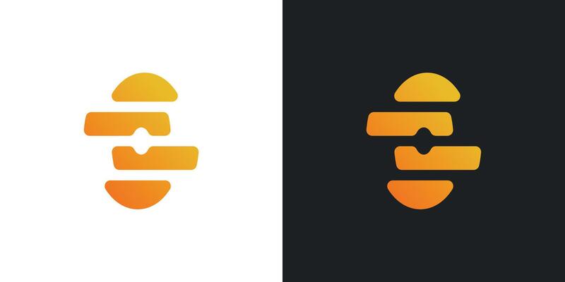 Honeycomb logo design template. Premium