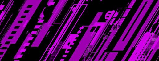 abstract modern black and purple background with geometric shape vector