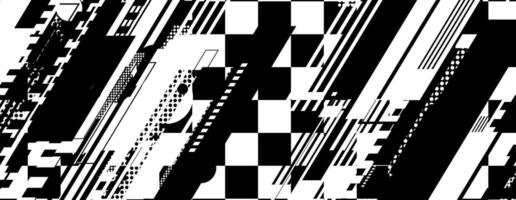 abstract racing background with checkboard and lines vector