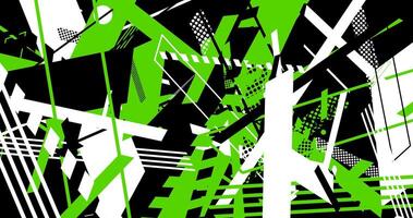illustration of abstract green and black texture on white background vector