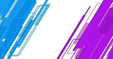 abstract background with blue and purple lines vector