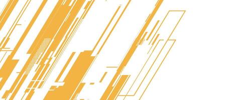 a yellow and white background with lines vector