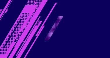 a purple and dark background with strip lines for sports tech texture vector