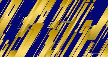 elegant background with blue and gold lines vector