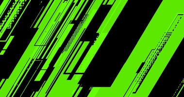 a green and black background with geometric lines and dots vector