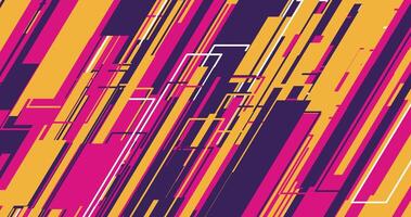 a colorful abstract background with lines and squares vector