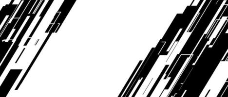 abstract lines of black and white lines on a white background vector