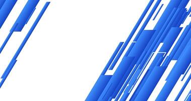 a blue and white background with lines vector