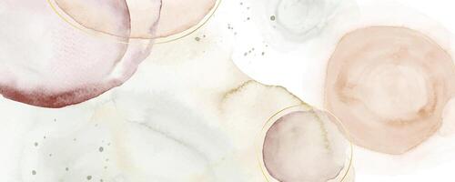 Abstract horizontal background designed with watercolor paint brush vector