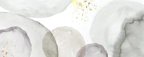 Abstract horizontal background designed with watercolor paint brush vector