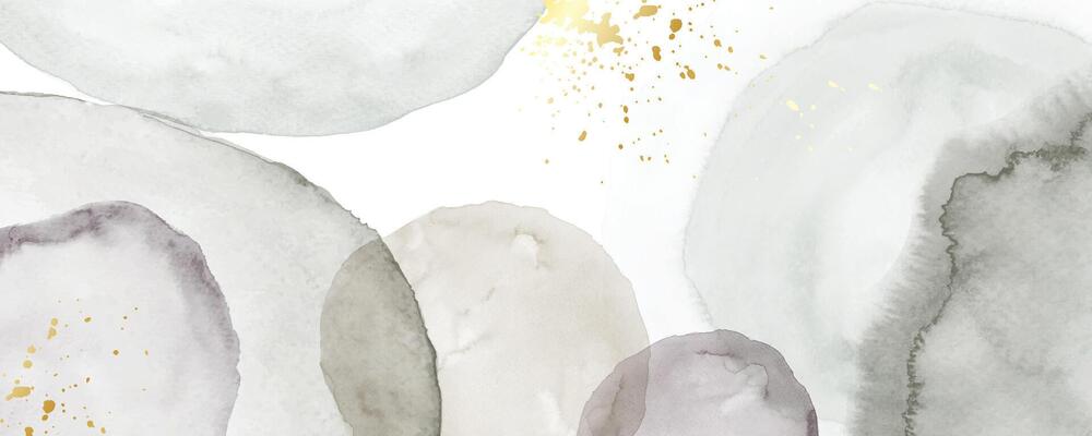 Abstract horizontal background designed with watercolor paint brush