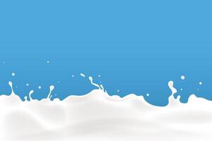 milky waves background. additional elements of milk design vector