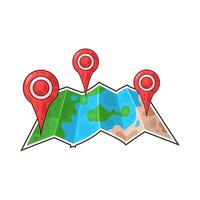 Illustration of location vector