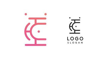 Stylized letter C, tech-inspired typography logo, unique extraterrestrial civilization symbol ancient inscriptions for creative branding, tech logo. Nordic runes monogram, abstract linear logotype vector