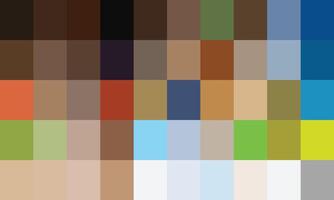 Architecture color element. Trend pallete of color vector