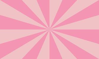 Abstract Pink Sunburst Pattern Background vector