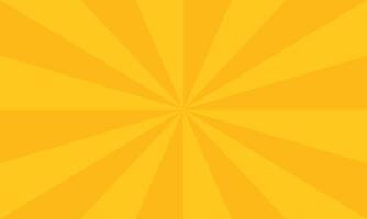 Abstract Orange Sunburst Pattern Background vector