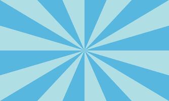 Abstract Blue Bright Sunburst Pattern Background vector