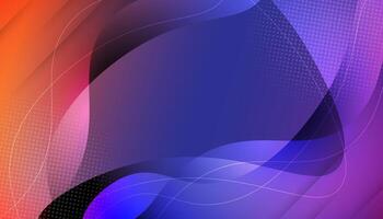 Modern abstract colorful shapes background design vector