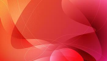 Abstract background with orange and red gradient vector