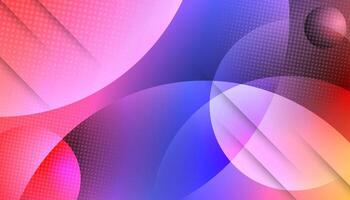 Wavy shapes background gradient style vector