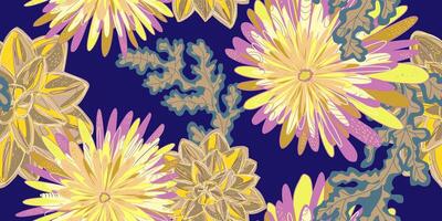 seamless overlapping endless pattern rapport vector